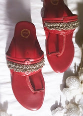 Rajwada Red - Maroon Kolhapuri