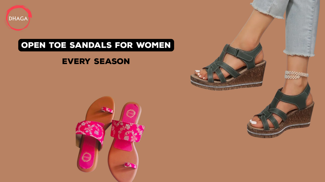 How to Style Open Toe Sandals for Women in Every Season