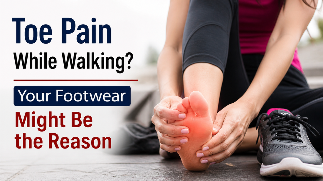Toe Pain While Walking? Your Footwear Might Be the Reason