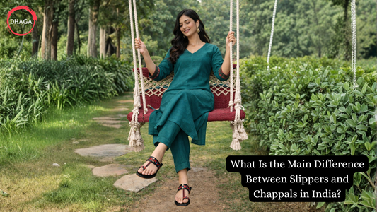 What Is the Main Difference Between Slippers and Chappals in India?