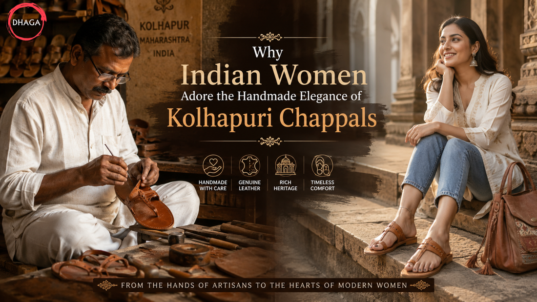 Why Indian Women Adore the Handmade Elegance of Kolhapuri Chappals