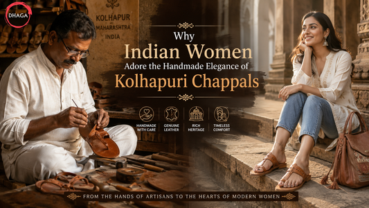 Why Indian Women Adore the Handmade Elegance of Kolhapuri Chappals