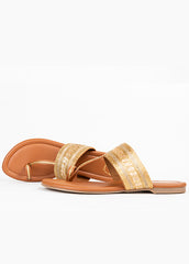 Amber Glow - Flat kolhapuri