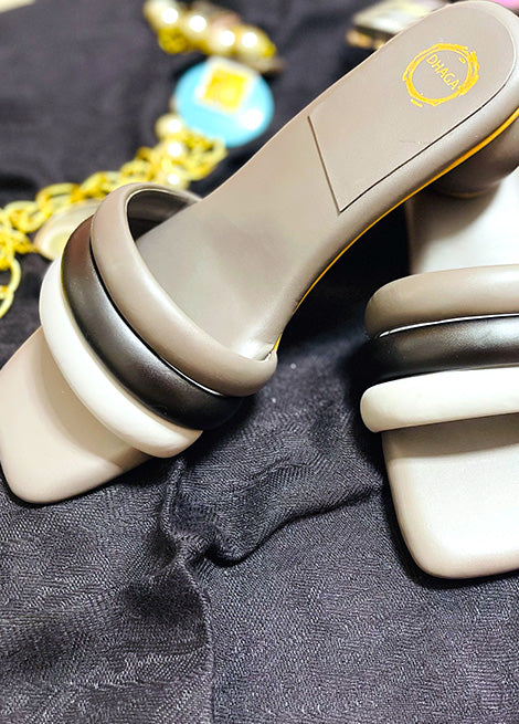 Stripe it. Grey slidders