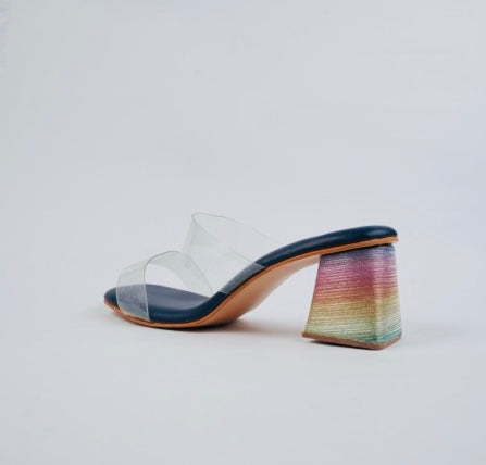 Bollywood masala Block heel sandals
