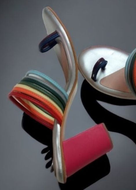 Rang - Multi color Block Heel