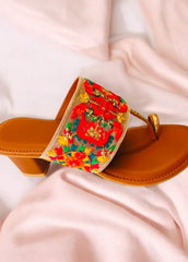 Mehfil - Block heel Kolhapuri