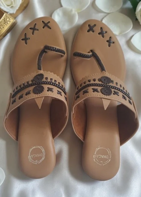 Brown Oasis - Tan brown wedge heels